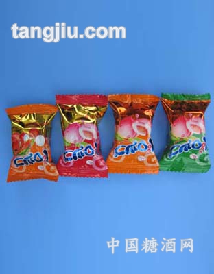枕式果鲜维软糖