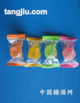 枕式钻石心软糖