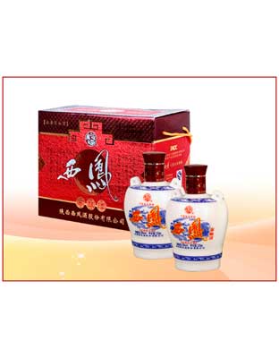 〖双瓷瓶西凤窖酿酒〗