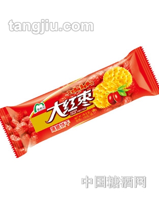 蒙格尔大红枣薄脆饼干180g