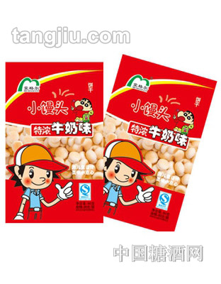 蒙格尔小馒头特浓牛奶味饼干70g