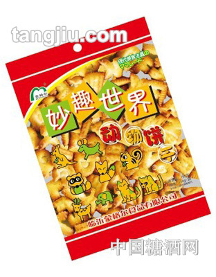 蒙格尔妙趣世界动物饼干150g