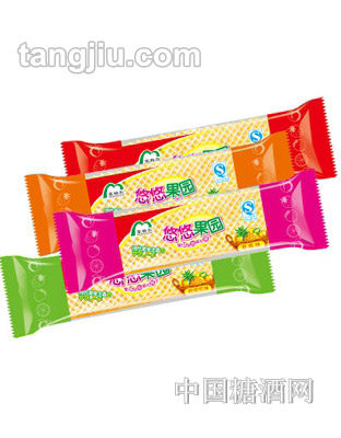 蒙格尔悠悠果园果味夹心威化
