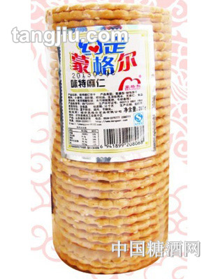 蒙格尔味特麻仁饼干280g