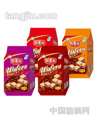 凯美帝果味威化饼干90g
