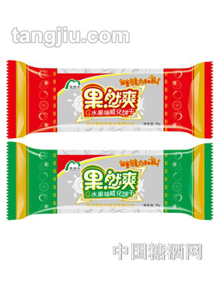 蒙格尔果然爽果味威化饼干35g