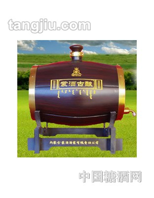 蒙酒5L卧式木桶