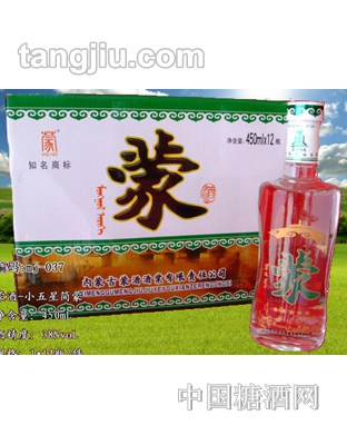 蒙酒小五星简蒙450ml