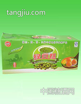 箱装绿豆糕