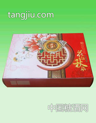 花语秋风月饼礼盒装