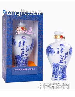 蒙山王-青花瓶