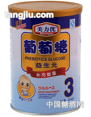 美力优益生元葡萄糖3段454g