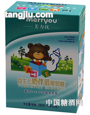 美力优益生元奶伴侣葡萄糖280g