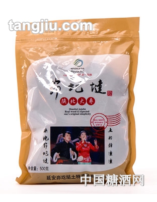 峁圪垯塑料袋红枣一级500g