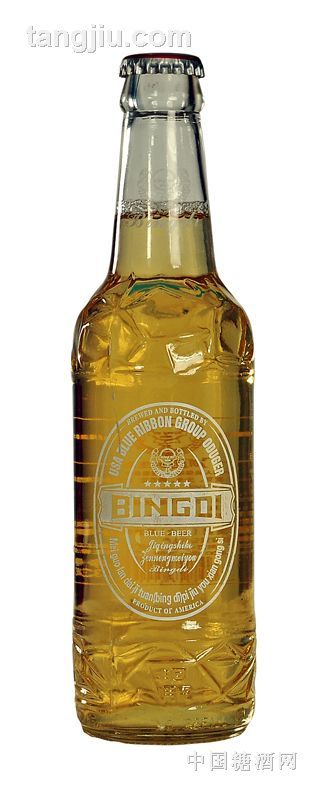 夜场小支红纸标啤酒