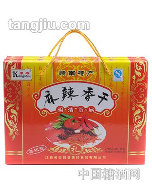 康寿牌麻辣香干礼盒装