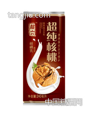 超六纯核桃乳240ml