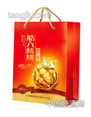 酷六核桃果仁露礼袋