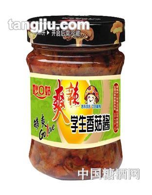 妙口姑爽辣学生香菇酱-210g