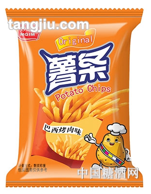 妙奇妙薯条+巴西烤肉味