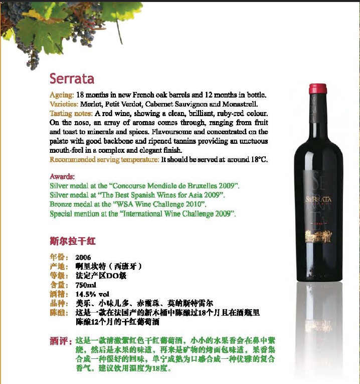 Seratta Crianza 2006