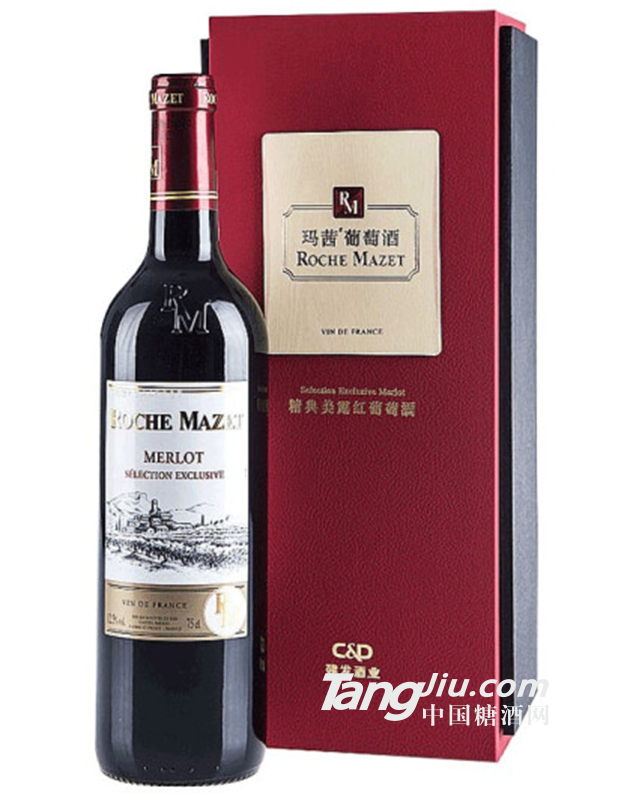 卡思黛乐玛茜精典美露红葡萄酒