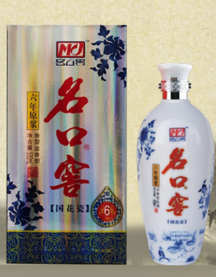 名口窖六年原浆国花瓶
