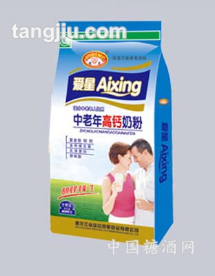 爱星中老年高钙配方