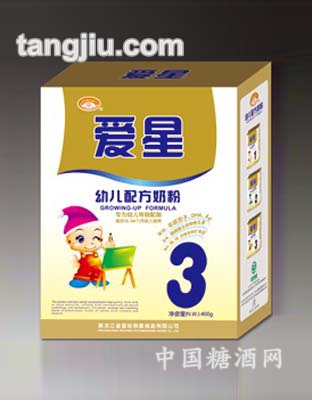 爱星400克3段幼儿配方