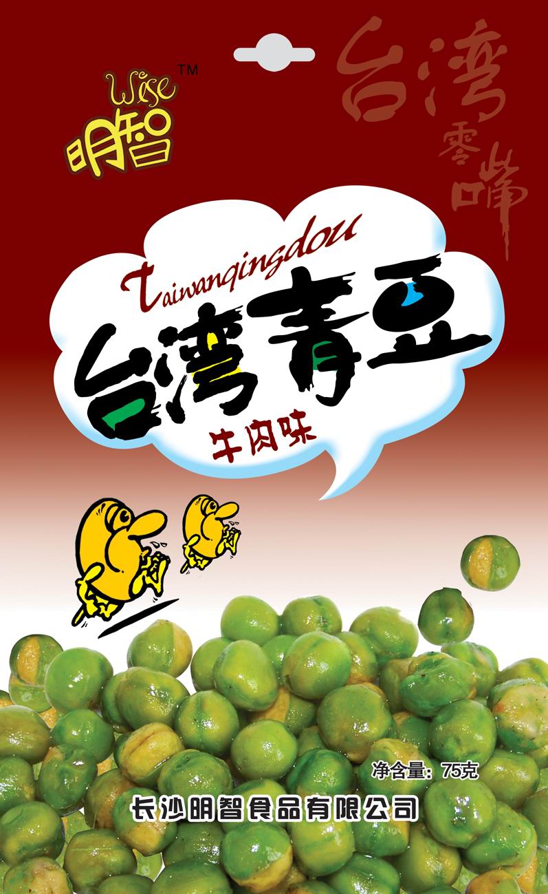 75g台湾青豆（牛肉味）