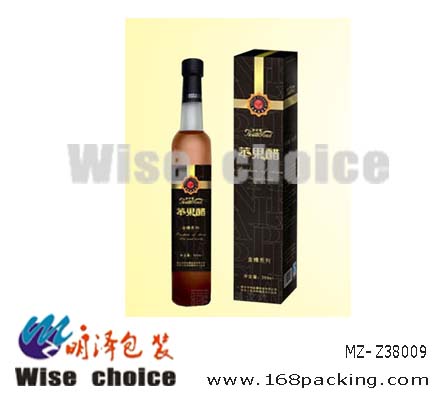 红酒礼盒，地图纹红酒盒