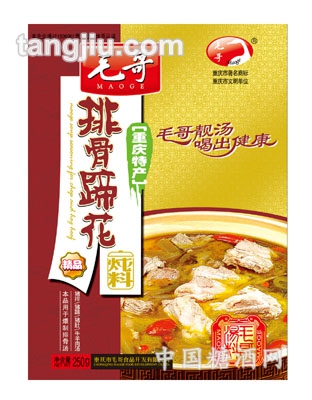 排骨蹄花汤