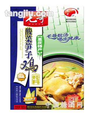 酸菜笋子鸡