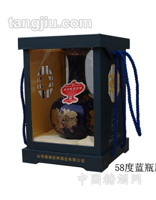 58度蓝瓶原浆酒盒