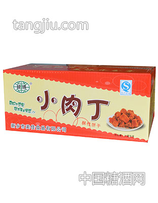 经纬小肉丁饼干箱装