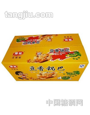 麦友豆香锅巴黄箱装