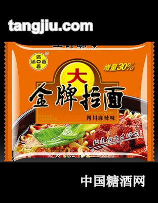 满口香品牌拉面—四川香辣味
