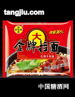 满口香品牌拉面—红烧牛肉面