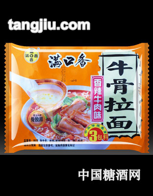满口香牛骨拉面－香辣牛肉味80g