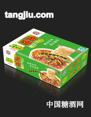 满口香品牌牛骨拉面30包