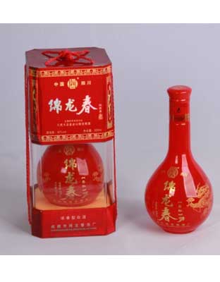 绵龙春浓香型白酒