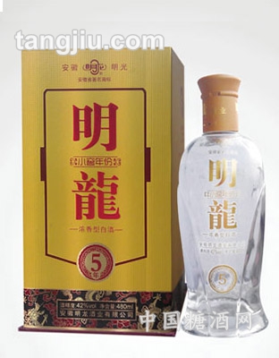 明龙酒小窖5年