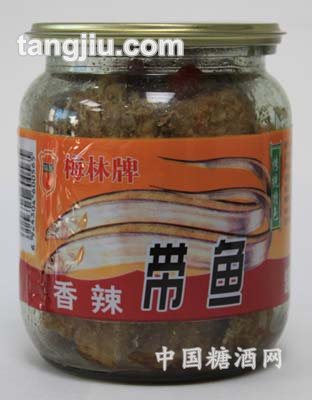 香辣带鱼罐头