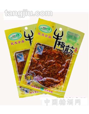 民茂25克牛板筋烧烤味