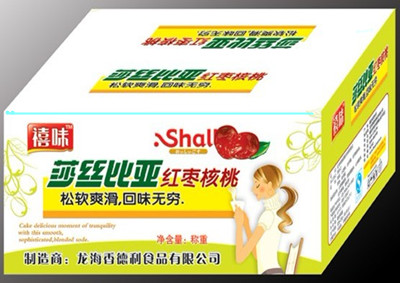 福建龙海禧味红枣核桃蛋糕