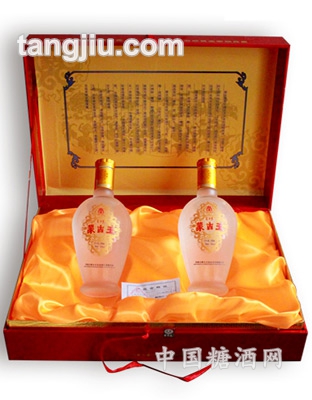 蒙古王红礼盒52度
