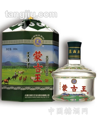 蒙古王44度500ML绿