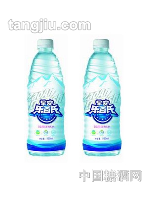 早安乐百氏饮用天然水550ml