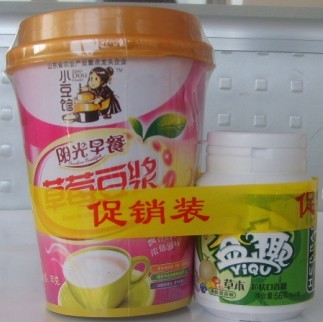 杯装豆浆