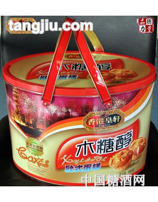 麦其乐木糖醇欧式蛋糕682g